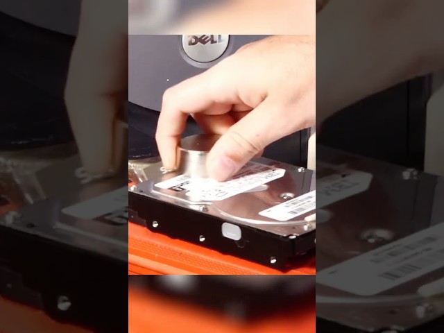 Magnet vs. Hard Drive
