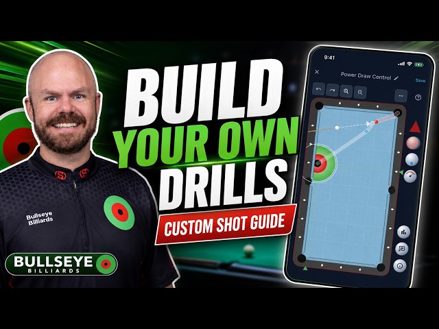 Create & Practice Any Pool Shot | Bullseye Billiards Tutorial