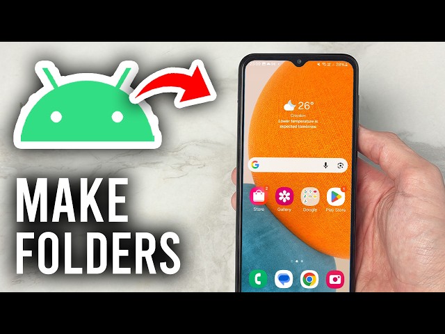 How To Make/Create Folders On Android - Tutorial