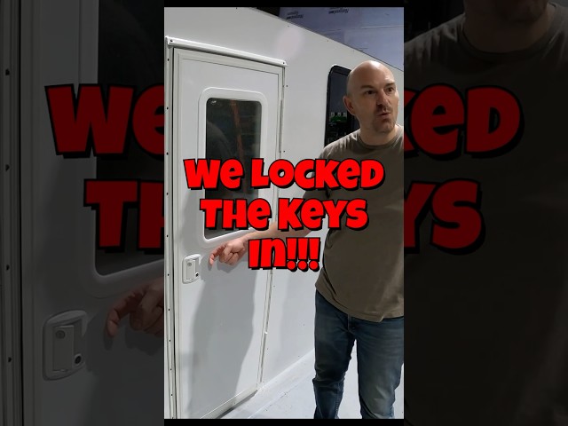 We Locked The Keys In Our KEI Truck Camper!!! #DIYKEItruckcamper #keitruckcamper #Daihatsudiycamper