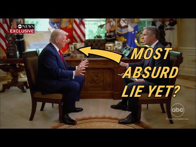 Trump EMBARRASSED On National TV, Tries Lying Through It