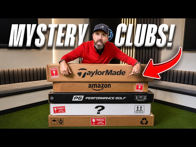 I Test Golf Clubs I Never Unboxed (CRAZY CLUBS!)