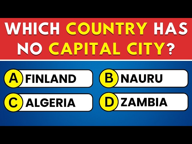 Your World Knowledge Is Elite If You Pass This Geography Quiz 🧠🌎