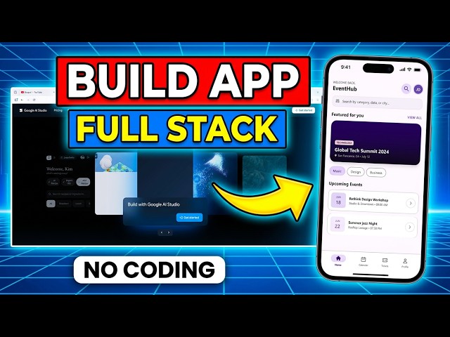 Full Stack Android App + Admin Panel With Google AI Studio