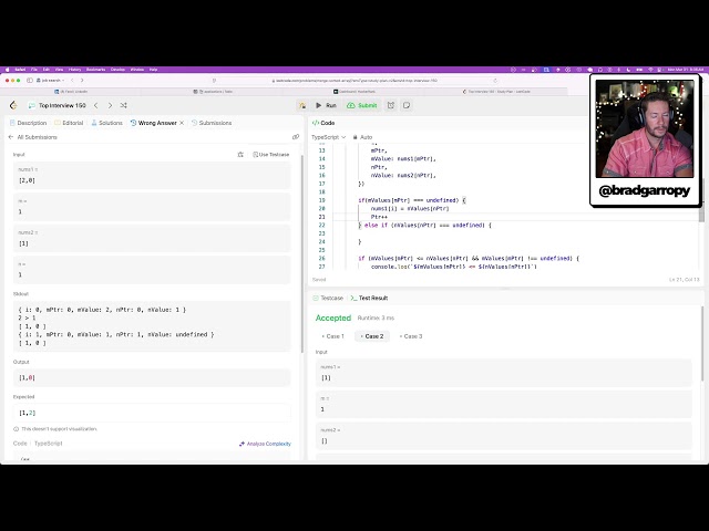 👨🏼‍💻 interview prep | leetcode grinding