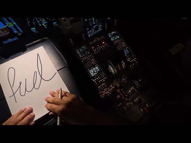 A320 Neo APPROACH Into DOHA | Introduction to fuel policy