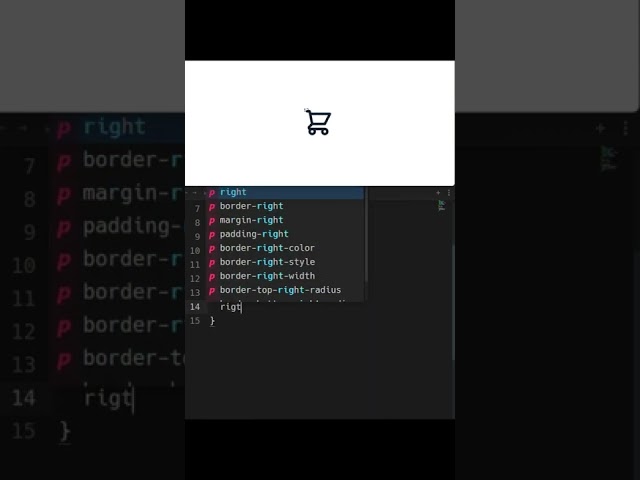 Shopping Cart Badge in CSS | #shorts  #shortvideo #css #rakib