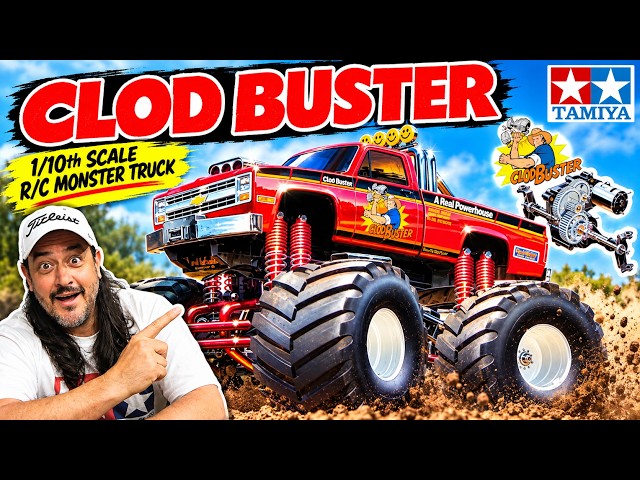 Vintage Tamiya promo videos 2 of 12 - Clod Buster - 58065