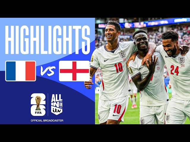 HIGHLIGHTS - France v England | 🤯 Incredible End To End Drama | FIFA World Cup 2026