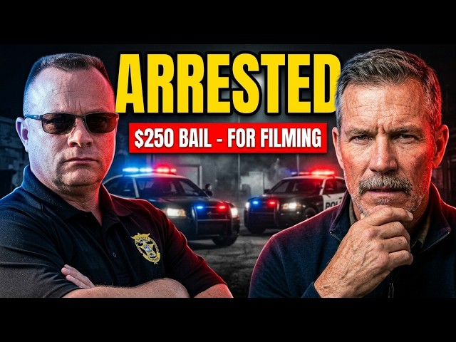 Amagansett Press ARRESTED for Filming on a Public Sidewalk (Cop Breaks Ranks)