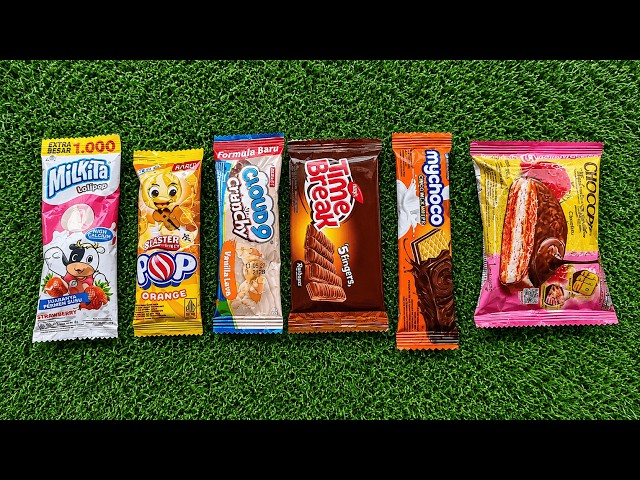 ASMR Viral Candy Collection 2026  | Colorful Lollipop, Chocolate Wafer & Sweet Treats Eating Sounds.
