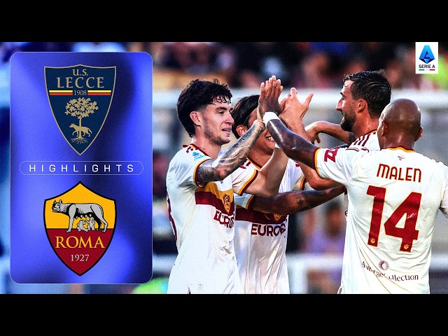 Malen is Unstoppable! | LECCE-ROMA | HIGHLIGHTS | Serie A 2026/27