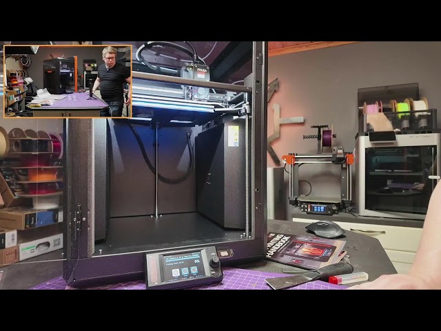 WhitespaceProps Unboxing a Prusa Core One