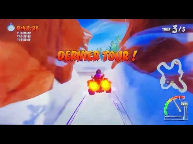 CTR NF: Blizzard Bluff 01:08:89