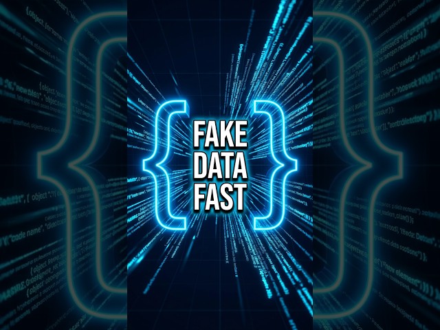 Generate Realistic JSON Test Data With AI