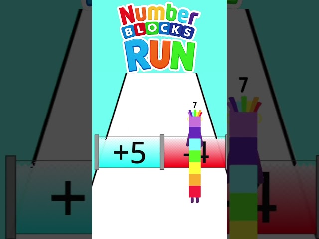 Numberblocks Run｜Stage1 #numberblocks #shorts #shortvideo #shortvideos #short