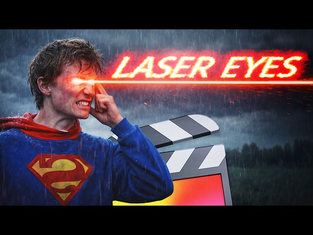 SUPERMAN Laser Eyes | Final Cut Pro X Tutorial