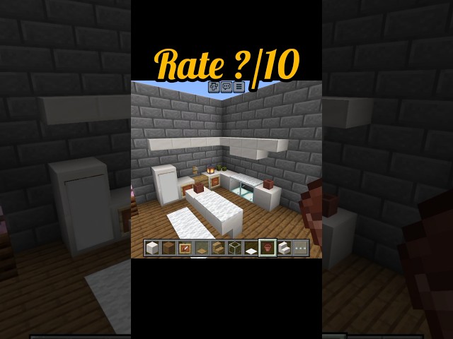 🛏️ Minecraft Modern Bedroom 🏡✨ | Easy & Stylish Bedroom Build #minecraft #shorts