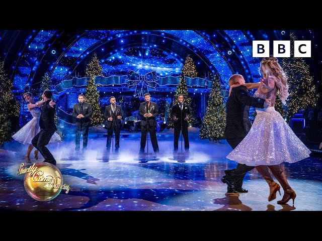 Blue are in the Ballroom performing One Love! ✨ BBC Strictly 2025