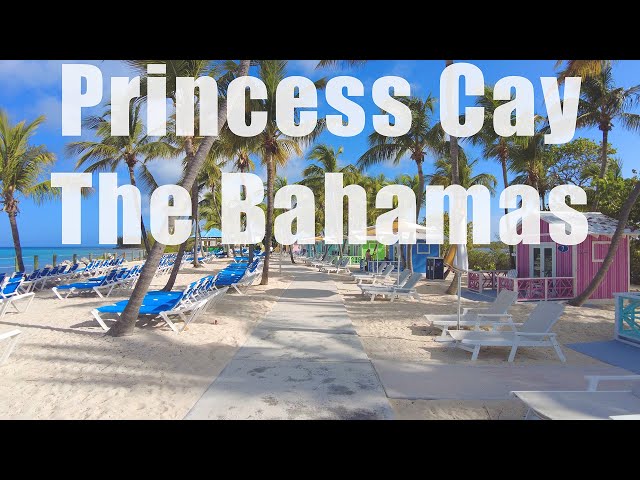 Morning Walk on Princess Cay Bahamas