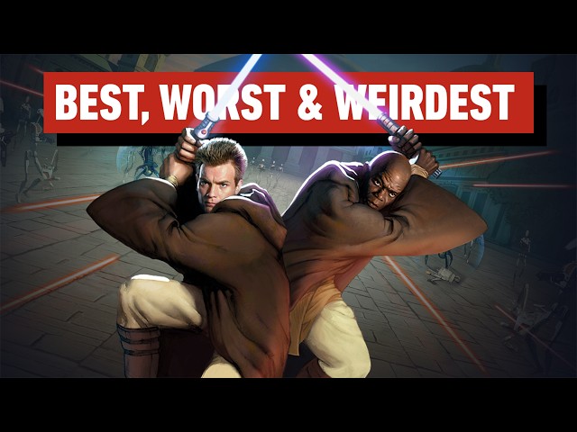 Star Wars Prequel Games - The Best, Worst, and Weirdest