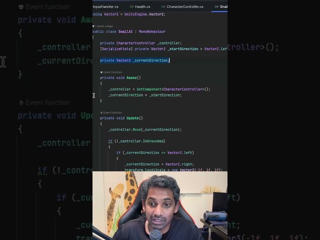 How To Make Simple AI In Unity #coding #gamedevblog #gameengine