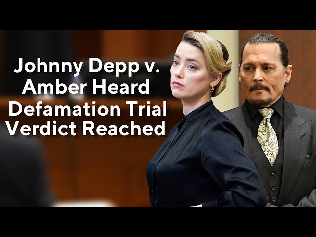 Johnny Depp v. Amber Heard Trial FULL Verdict Announcement