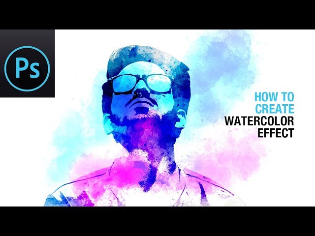 Photoshop Tutorial | How to Create a Watercolor Portrait Effect