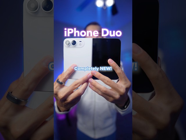 NEW iPhone Duo in under 40 seconds😀#iphoneduo