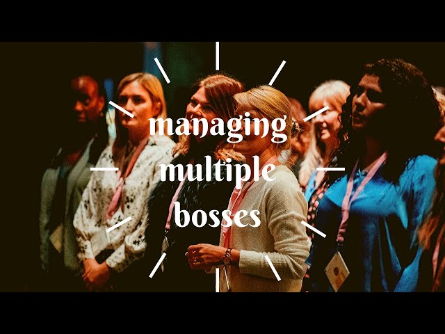 Managing Multiple Executives - avoid the pain and start enjoying having more than one boss!