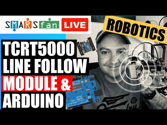 SMARS TCRT5000 Line Following Module & Arduino - Programming Robots