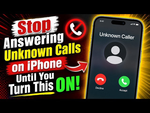 Stop Spam Calls Instantly By Turning On This Hidden iPhone Feature!