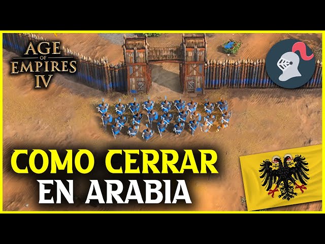 🦹‍♂️ EMPALIZAR es POSIBLE en el nuevo ARABIA | Partida multijugador AGE OF EMPIRES 4