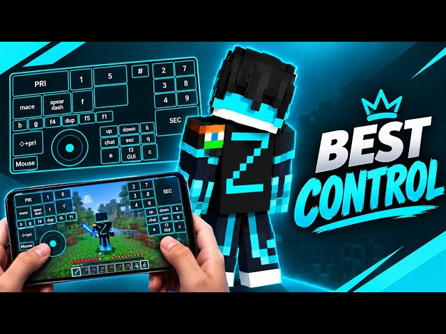 Best PojavLauncher Controls for PvP 🔥 | Mobile Java Minecraft PvP