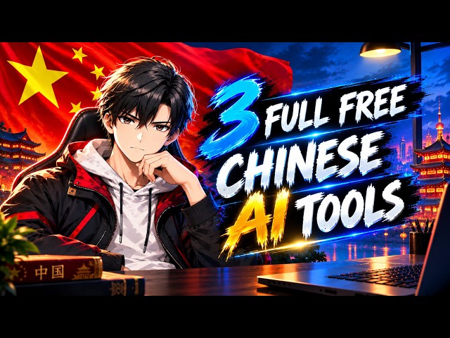 3 FULL FREE Chinese AI Tools 🤯