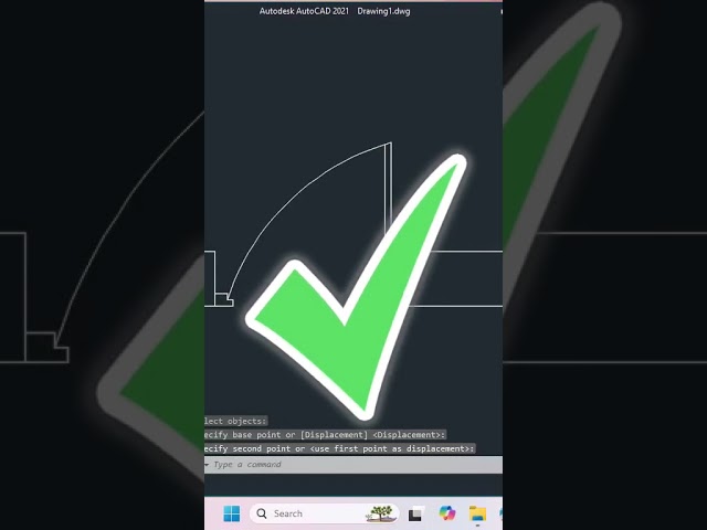 AutoCAD Trick #01 | STRETCH Command की Secret Trick 🔥 | AutoCAD Hindi