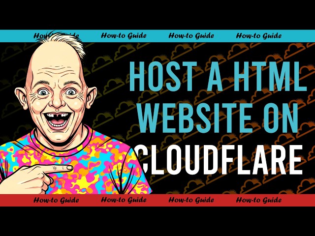 Publish a Static HTML Website Free on Cloudflare – Simple Step‑by‑Step Guide