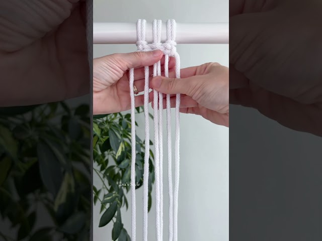 🌿 #macrameinspiration #macrame #macrametutorial #macramelove #macramepatterns #macrameknots