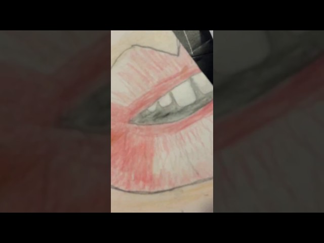 How to draw a mouth.