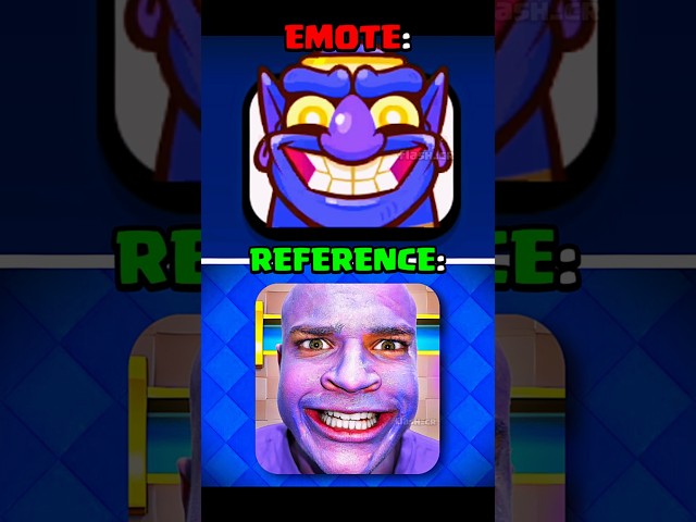 Clash Royale Emotes & REFERENCES (Part - 121) ๐ฌ