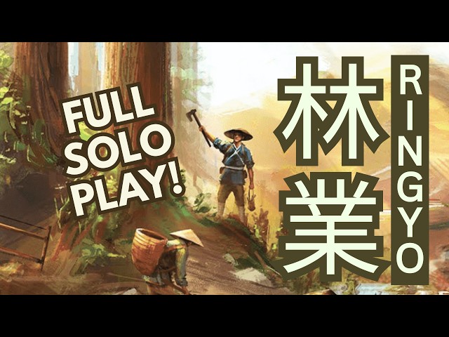 Ringyō | Solo Board Game Overview and Full Playthrough (Sponsored Video)