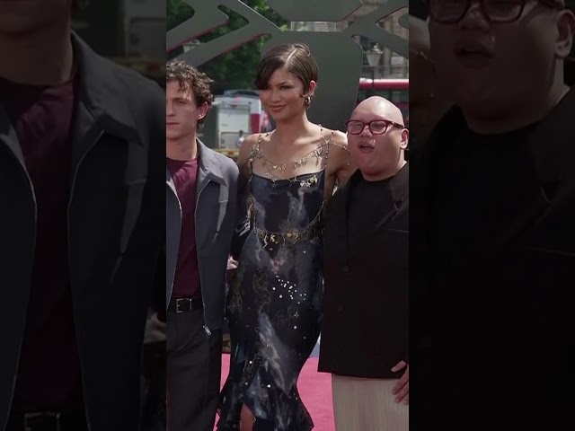 Tom Holland and Zendaya bring all the glamour to London #TomHolland #Zendaya #SpiderMan