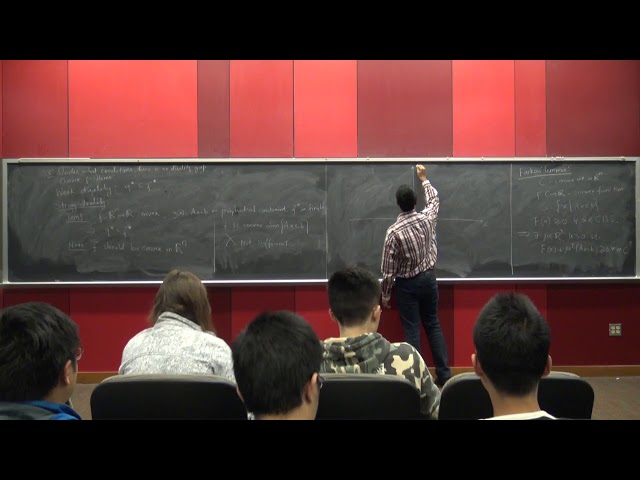ECE 5759: Nonlinear Optimization Lec 28