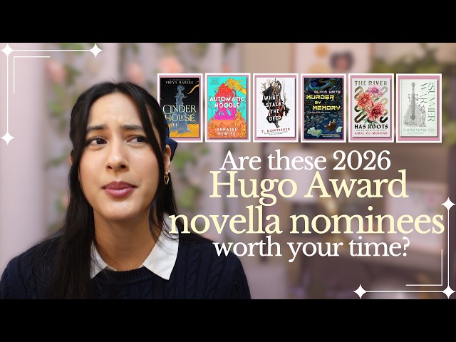 Are this year’s Hugo Award Novella Nominees worth reading?🤔| I read them all, so you don't have to!
