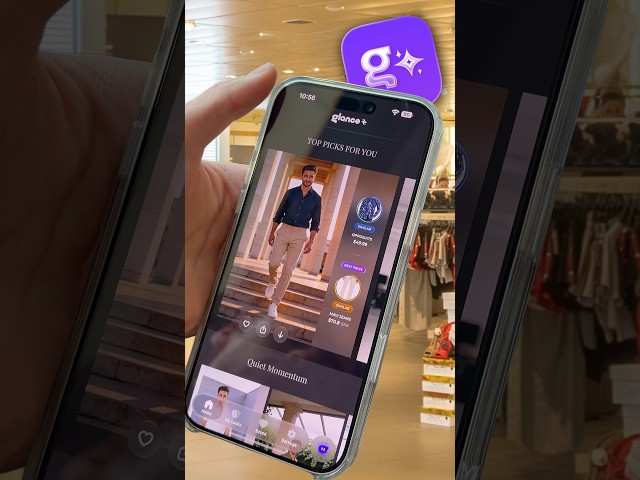 My iPhone Can Shop For Me with Glance! 🤯 #Apple #iPhone #Glance #Tech #AI #Shopping