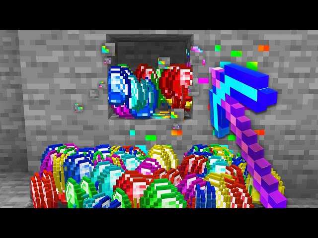 Minecraft, But There's Custom Diamonds...