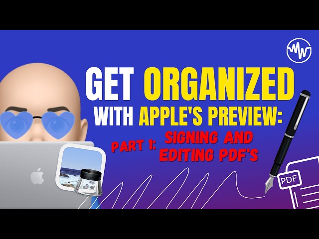 Rearrange, Redact and Sign PDFs—All Built Into Your Mac