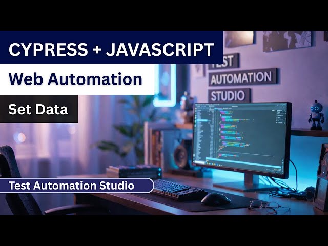 Cypress + Javascript - Set Data
