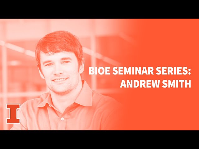 Bioengineering professor Andrew Smith presents his research on nanoparticles for molecular imaging