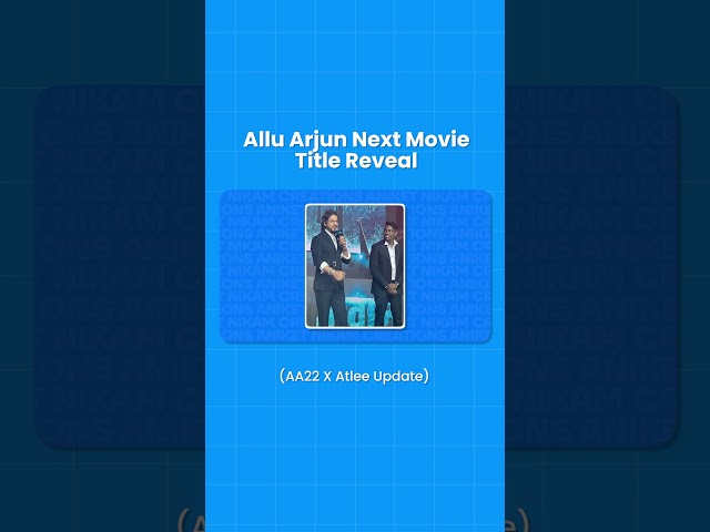 AA22 Title REVEALED 😱 Allu Arjun Raaka New Movie Update